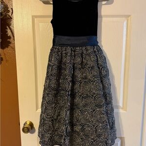 American Princess Black and Gold Dress